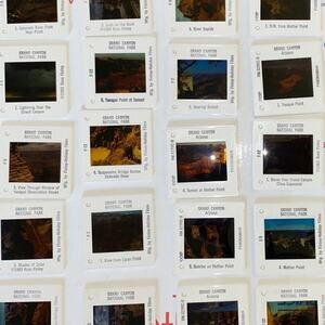 Vintage Color Slide Projector California Travel FINLEY FILM Grand Canyon Arizona
